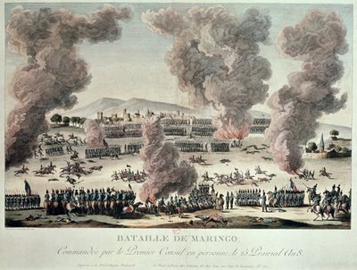 The Battle of Marengo, 14th June 1800 by Tessier